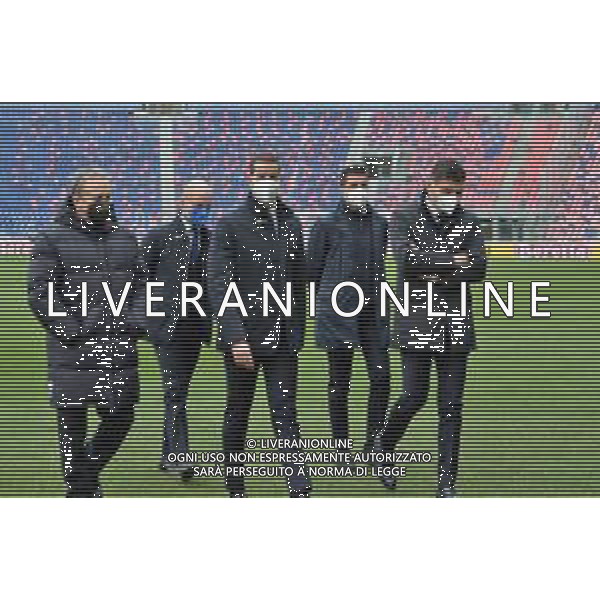 BOLOGNA vs INTER- L\'ARBITRO AIROLDI E COLLABORATORI - Campionato di calcio SERIE A TIM - 06/01/2022- Foto ROBERTO VILLANI / AGENZIA ALDO LIVERANI SAS
