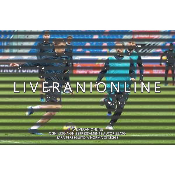 BOLOGNA vs INTER- ALLENAMENTO INTER CON BARELLA E SENSI Campionato di calcio SERIE A TIM - 06/01/2022- Foto ROBERTO VILLANI / AGENZIA ALDO LIVERANI SAS