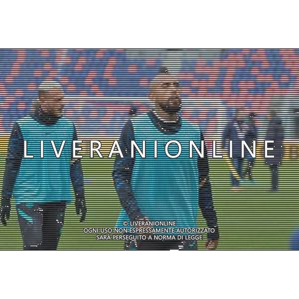 BOLOGNA vs INTER- ALLENAMENTO INTER , LA SQUADRA ESCE DAL CAMPO Campionato di calcio SERIE A TIM - 06/01/2022- Foto ROBERTO VILLANI / AGENZIA ALDO LIVERANI SAS