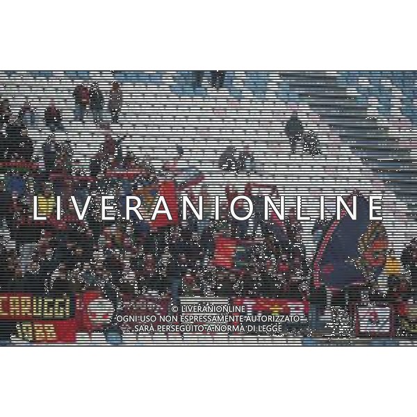 SASSUOLO - GENOA CAMPIONATO CALCIO SERIE A TIM 06.01.2022 NELLA FOTO TIFOSI GENOA ©SANTANDREA/AG. ALDO LIVERANI SAS