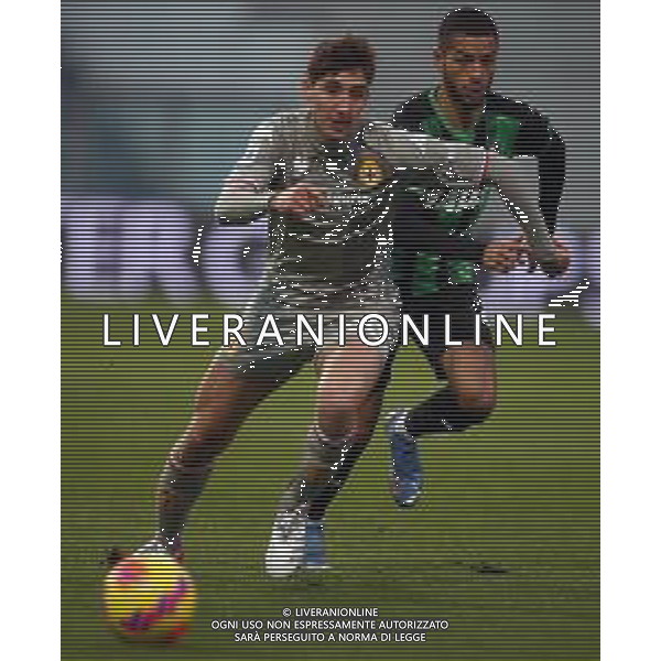 SASSUOLO - GENOA CAMPIONATO CALCIO SERIE A TIM 06.01.2022 NELLA FOTO JEREMY TOLJAN E CAMBIASO ANDREA ©SANTANDREA/AG. ALDO LIVERANI SAS