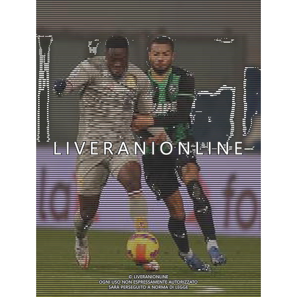 SASSUOLO - GENOA CAMPIONATO CALCIO SERIE A TIM 06.01.2022 NELLA FOTO CALEB EKUBAN E JEREMY TOLJAN ©SANTANDREA/AG. ALDO LIVERANI SAS