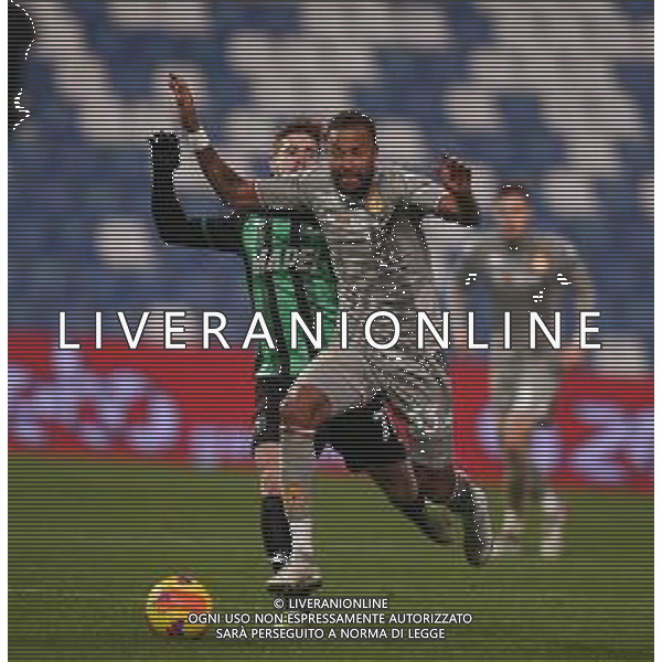 SASSUOLO - GENOA CAMPIONATO CALCIO SERIE A TIM 06.01.2022 NELLA FOTO HERNANI E GIORGOS KYRIAKOPOULOS ©SANTANDREA/AG. ALDO LIVERANI SAS