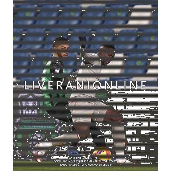 SASSUOLO - GENOA CAMPIONATO CALCIO SERIE A TIM 06.01.2022 NELLA FOTO JAREMY TOLJAN E CALEB EKUBAN ©SANTANDREA/AG. ALDO LIVERANI SAS