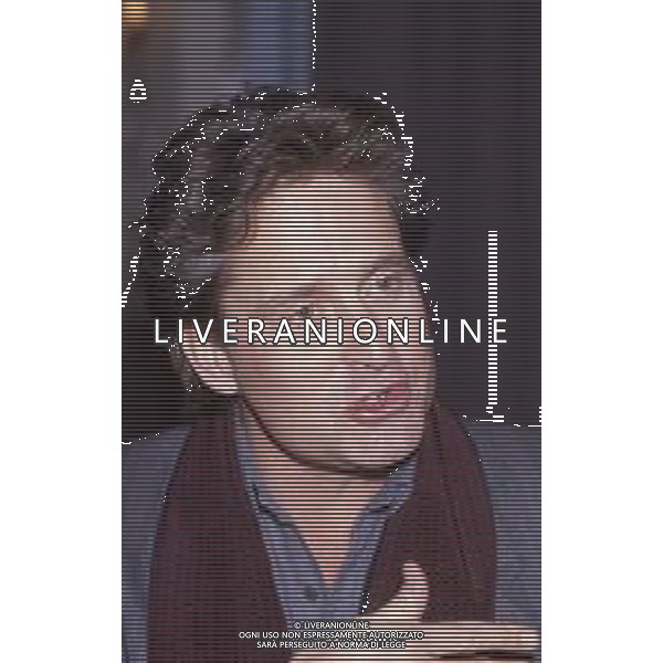 17-02-1986 MILANO TERRAZZA MARTINI CONFERENZA STAMPA MICHAEL DOUGLAS  NELLA FOTO MICHAEL DOUGLAS  AG ALDO LIVERANI SAS