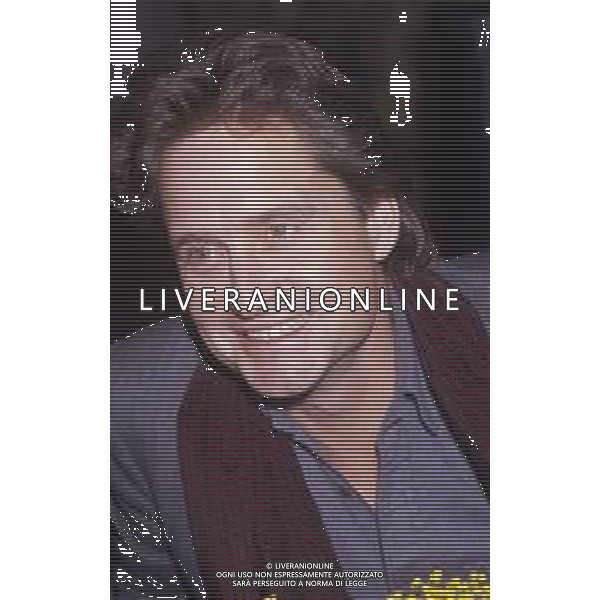 17-02-1986 MILANO TERRAZZA MARTINI CONFERENZA STAMPA MICHAEL DOUGLAS  NELLA FOTO MICHAEL DOUGLAS  AG ALDO LIVERANI SAS