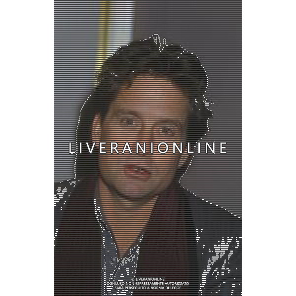 RETROSPETTIVA MICHAEL DOUGLAS ATTORE NELLA FOTO MICHAEL DOUGLAS A MILANO NELL\'ANNO 1986 AG ALDO LIVERANI SAS 
