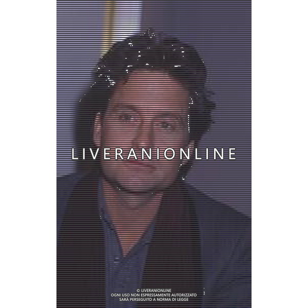 17-02-1986 MILANO TERRAZZA MARTINI CONFERENZA STAMPA MICHAEL DOUGLAS  NELLA FOTO MICHAEL DOUGLAS  AG ALDO LIVERANI SAS