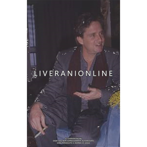 17-02-1986 MILANO TERRAZZA MARTINI CONFERENZA STAMPA MICHAEL DOUGLAS  NELLA FOTO MICHAEL DOUGLAS  AG ALDO LIVERANI SAS
