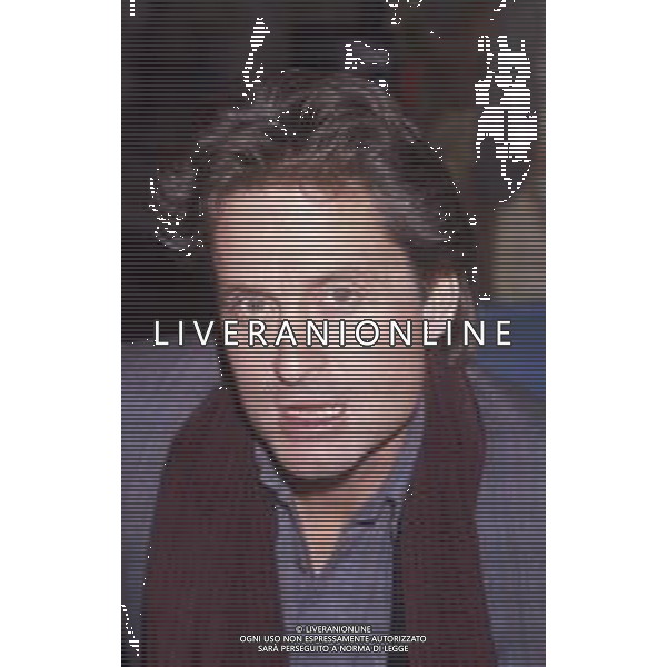 17-02-1986 MILANO TERRAZZA MARTINI CONFERENZA STAMPA MICHAEL DOUGLAS  NELLA FOTO MICHAEL DOUGLAS  AG ALDO LIVERANI SAS