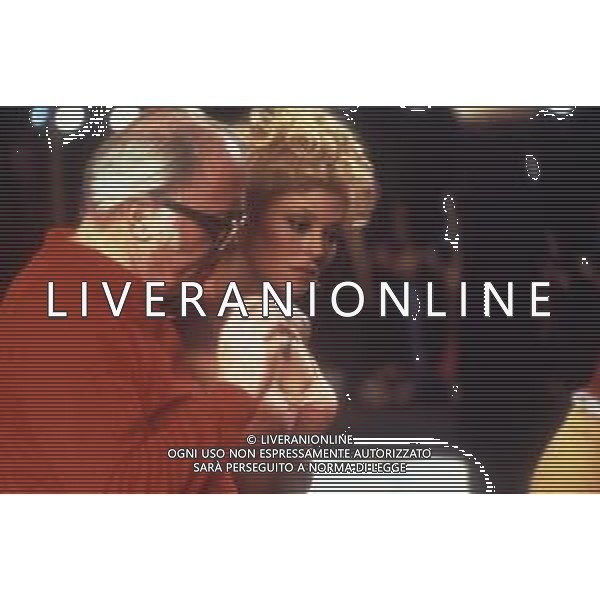FILM“ A CHORUS LINE“ NELLA FOTO AUDREY LANDERS CON IL REGISTA Richard Attenborough AG ALDO LIVERANI SAS