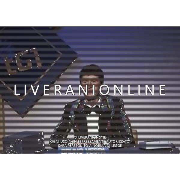 RETROSPETTIVA FABIO FAZIO CONDUTTORE TELEVISIVO - AUTORE TELEVISIVO-IMITATORE-SCRITTORE E DOPPIATORE TELEVISIVO NELLA FOTO FABIO FAZIO NELLA TRASMISSIONE TELEVISIVA“FATE IL VOSTRO GIOCO“ NELL\'ANNO 1988 AG ALDO LIVERANI SAS