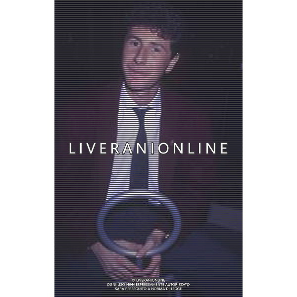 RETROSPETTIVA FABIO AGOSTINO FRANCESCO FAZIO CONDUTTORE TELEVISIVO-IMITATORE-SCRITTORE E PRODUTTORE ARTISTICO NELLA FOTO FABIO FAZIO NELL\'ANNO 1988 NELLA TRASMISSIONE TELEVISIVA “FORZA ITALIA“ AG ALDO LIVERANI SAS