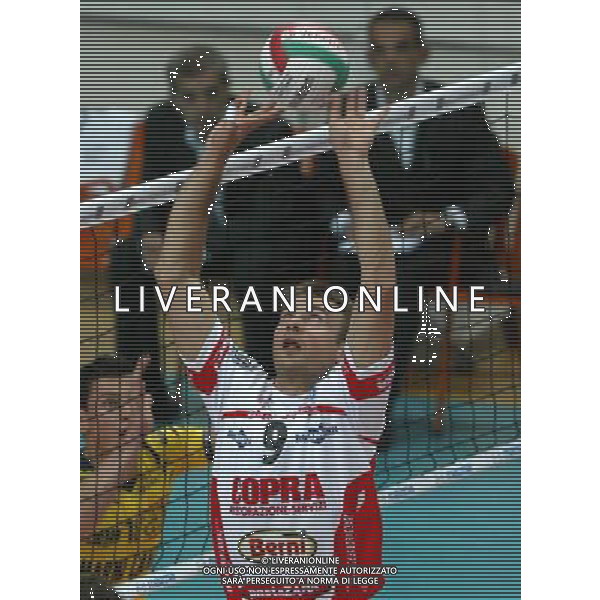 VERONA 02/10/2005 MARMI LANZA VERONA-COPRA BERNI PIACENZA NELLA FOTO: GRBIC NIKOLA FOTO BARATTINI ALEXANDRO/AG. ALDO LIVERANI