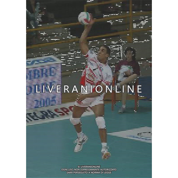 VERONA 02/10/2005 MARMI LANZA VERONA-COPRA BERNI PIACENZA NELLA FOTO: MARSHALL LEONELL FOTO BARATTINI ALEXANDRO/AG. ALDO LIVERANI