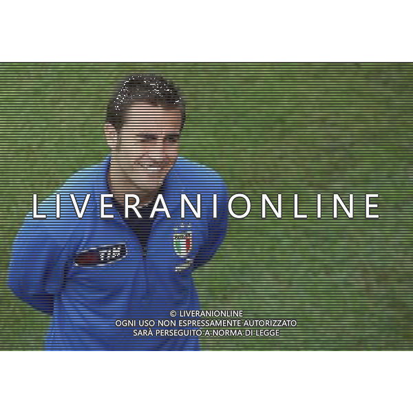 COVERCIANO 04/10/2005 RADUNO E ALLENAMENTO ITALIA NELLA FOTO: CANNAVARO FABIO FOTO GIANNI NUCCI/AG. ALDO LIVERANI