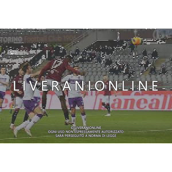 Torino 09.1.2022 Stadio Olimpico Grande Torino ©Alessandro Falzone/Agenzia Aldo Liverani Torino vs Fiorentina Serie A Tim 2021/2022 Nella foto : gol di singo ©FALZONE/AGENZIA ALDO LIVERANI SAS
