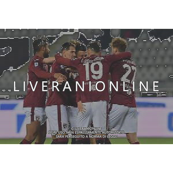 Torino 09.1.2022 Stadio Olimpico Grande Torino ©Alessandro Falzone/Agenzia Aldo Liverani Torino vs Fiorentina Serie A Tim 2021/2022 Nella foto : esultanza primo gol di brekalo ©FALZONE/AGENZIA ALDO LIVERANI SAS
