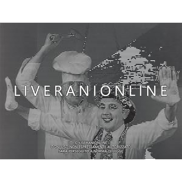 RETROSPETTIVA FEBO CONTI CONDUTTORE RADIOFONICO E TELEVISIVO NELLA FOTO FEBO CONTI IMITA RIDOLINI AG ALDO LIVERANI SAS  