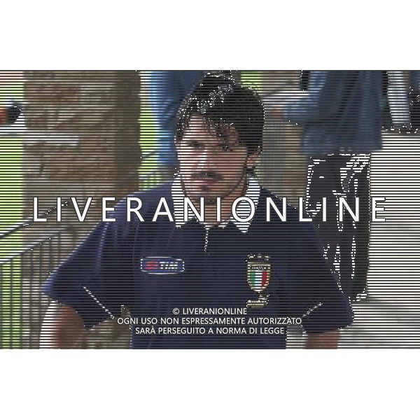 COVERCIANO 04/10/2005 RADUNO E ALLENAMENTO ITALIA NELLA FOTO: GENNARO IVAN GATTUSO FOTO GIANNI NUCCI/AG. ALDO LIVERANI