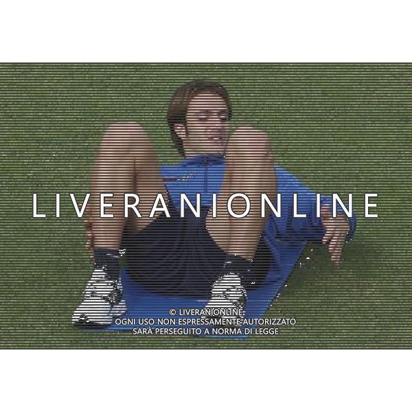 COVERCIANO 04/10/2005 RADUNO E ALLENAMENTO ITALIA NELLA FOTO: ALBERTO GILARDINO FOTO GIANNI NUCCI/AG. ALDO LIVERANI