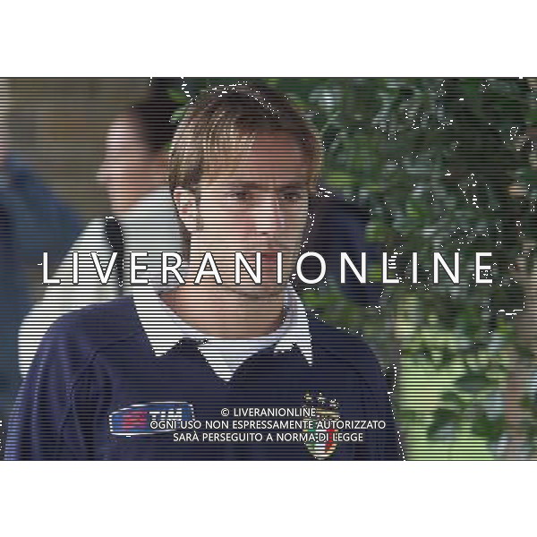 COVERCIANO 04/10/2005 RADUNO E ALLENAMENTO ITALIA NELLA FOTO: ALBERTO GILARDINO FOTO GIANNI NUCCI/AG. ALDO LIVERANI