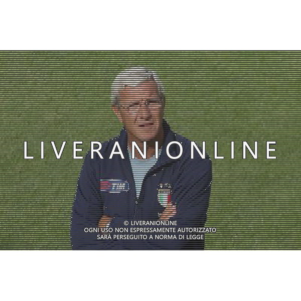 COVERCIANO 04/10/2005 RADUNO E ALLENAMENTO ITALIA NELLA FOTO: MARCELLO LIPPI FOTO GIANNI NUCCI/AG. ALDO LIVERANI