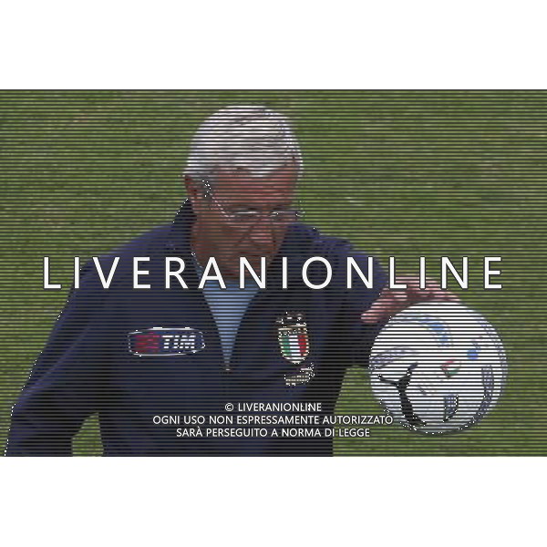 COVERCIANO 04/10/2005 RADUNO E ALLENAMENTO ITALIA NELLA FOTO: MARCELLO LIPPI FOTO GIANNI NUCCI/AG. ALDO LIVERANI