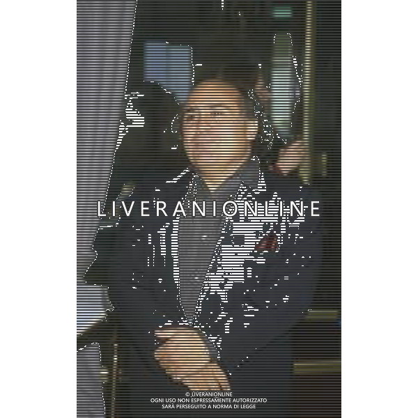 RETROSPETTIVA DANNY DE VITO ATTORE NELLA FOTO DANNY DE VITO A MILANO IN TERRAZZA MARTINI NELL\'ANNO 1989 AG ALDO LIVERANI SAS