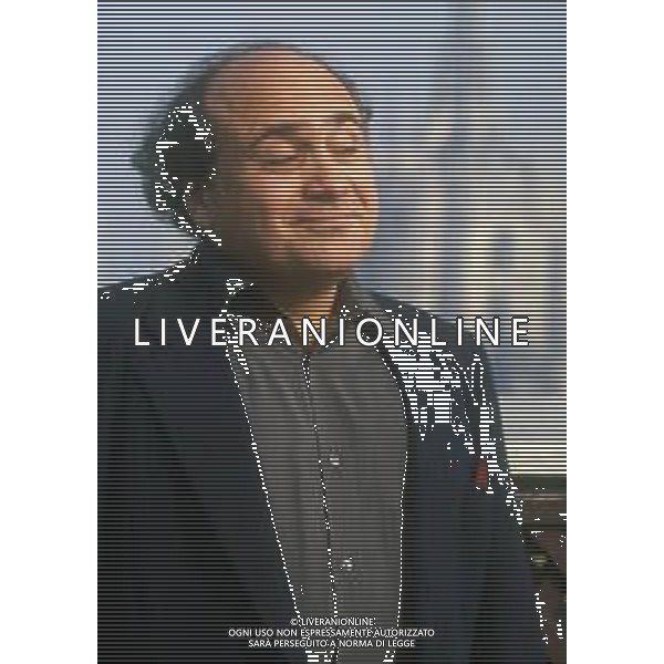 RETROSPETTIVA DANNY DE VITO ATTORE NELLA FOTO DANNY DE VITO A MILANO IN TERRAZZA MARTINI NELL\'ANNO 1989 AG ALDO LIVERANI SAS