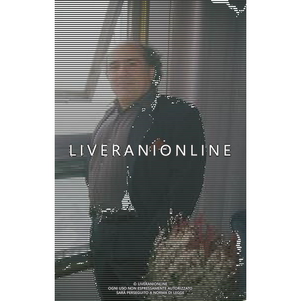 RETROSPETTIVA DANNY DE VITO ATTORE NELLA FOTO DANNY DE VITO A MILANO IN TERRAZZA MARTINI NELL\'ANNO 1989 AG ALDO LIVERANI SAS