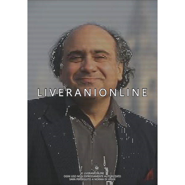 RETROSPETTIVA DANNY DE VITO ATTORE NELLA FOTO DANNY DE VITO A MILANO IN TERRAZZA MARTINI NELL\'ANNO 1989 AG ALDO LIVERANI SAS