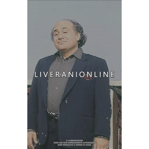 RETROSPETTIVA DANNY DE VITO ATTORE NELLA FOTO DANNY DE VITO A MILANO IN TERRAZZA MARTINI NELL\'ANNO 1989 AG ALDO LIVERANI SAS