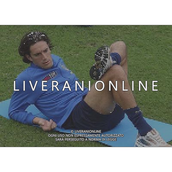 COVERCIANO 04/10/2005 RADUNO E ALLENAMENTO ITALIA NELLA FOTO: LUCA TONI FOTO GIANNI NUCCI/AG. ALDO LIVERANI