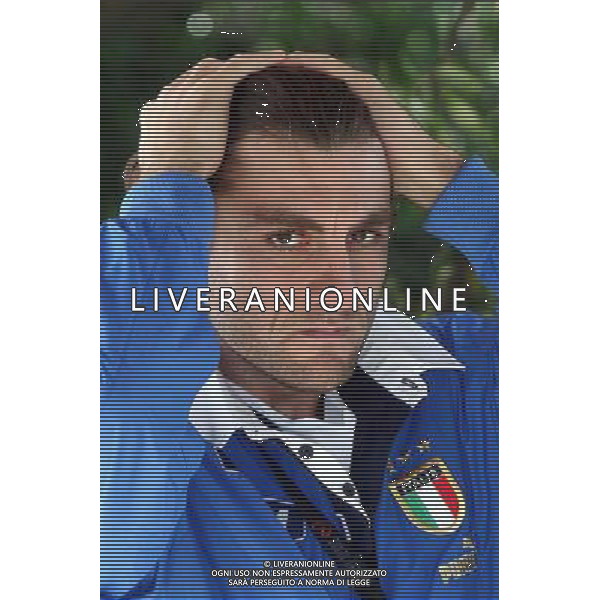 COVERCIANO 04/10/2005 RADUNO E ALLENAMENTO ITALIA NELLA FOTO: CHRISTIAN VIERI FOTO GIANNI NUCCI/AG. ALDO LIVERANI