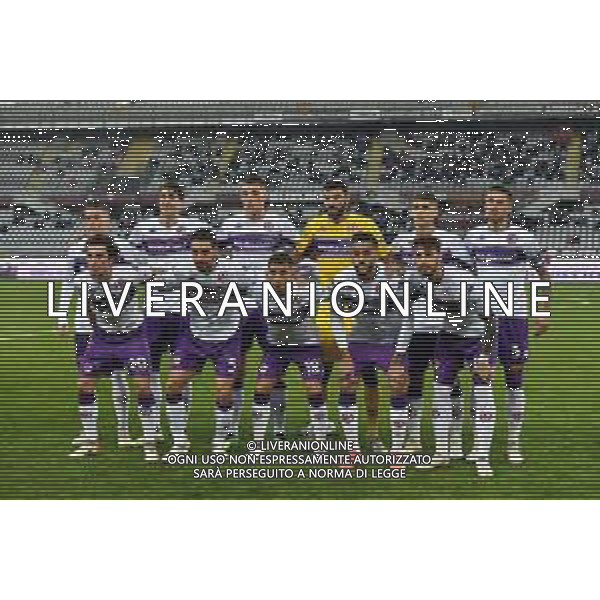 Torino 10.1.2022 Stadio Olimpico Grande Torino ©Alessandro Falzone/Agenzia Aldo Liverani Torino vs Fiorentina Serie A Tim 2021/2022 Nella foto : Formazione Fiorentina : In piedi Callejon-Vlahovic-Milenkovic-Terraciano-Lucas Martinez Quarta-Biraghi Accosciati: Odriozola-Bonaventura-Torreira-Gonzalez-Castrovilli ©TVAF Falzone/AGENZIA ALDO LIVERANI SAS