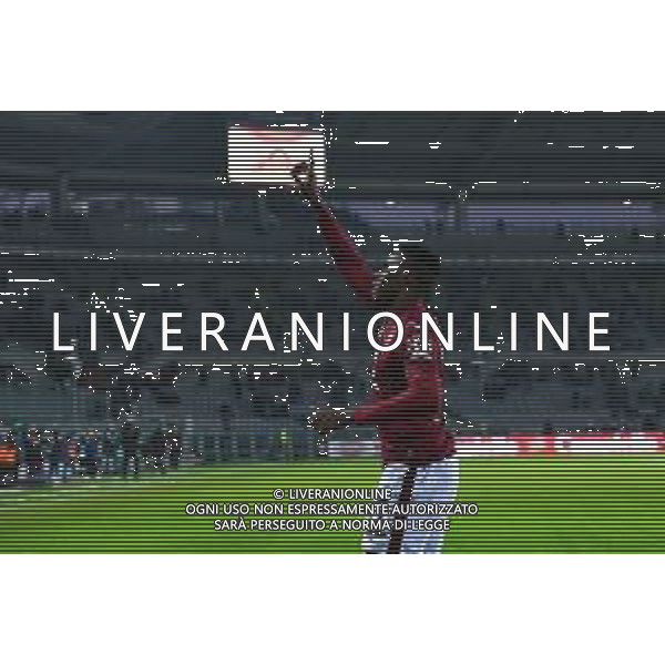 Torino 10.1.2022 Stadio Olimpico Grande Torino ©Alessandro Falzone/Agenzia Aldo Liverani Torino vs Fiorentina Serie A Tim 2021/2022 Nella foto : Esultanza gol di Wilfried Singo ©TVAF Falzone/AGENZIA ALDO LIVERANI SAS