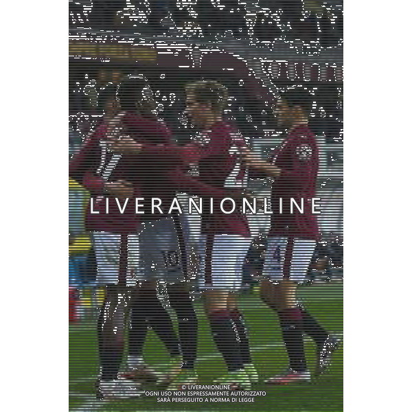 Torino 10.1.2022 Stadio Olimpico Grande Torino ©Alessandro Falzone/Agenzia Aldo Liverani Torino vs Fiorentina Serie A Tim 2021/2022 Nella foto : Esultanza gol di Wilfried Singo ©TVAF Falzone/AGENZIA ALDO LIVERANI SAS