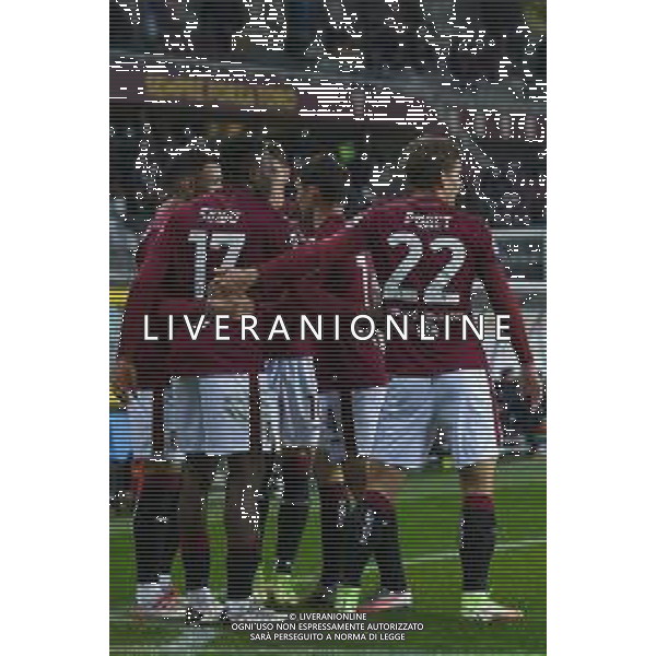 Torino 10.1.2022 Stadio Olimpico Grande Torino ©Alessandro Falzone/Agenzia Aldo Liverani Torino vs Fiorentina Serie A Tim 2021/2022 Nella foto : Esultanza gol di Wilfried Singo ©TVAF Falzone/AGENZIA ALDO LIVERANI SAS