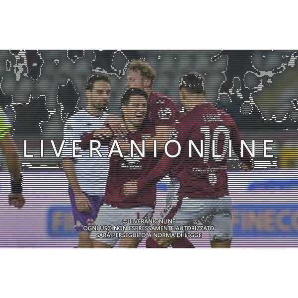 Torino 10.1.2022 Stadio Olimpico Grande Torino ©Alessandro Falzone/Agenzia Aldo Liverani Torino vs Fiorentina Serie A Tim 2021/2022 Nella foto : Esultanza gol di Josip Brekalo ©TVAF Falzone/AGENZIA ALDO LIVERANI SAS
