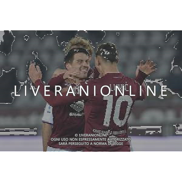 Torino 10.1.2022 Stadio Olimpico Grande Torino ©Alessandro Falzone/Agenzia Aldo Liverani Torino vs Fiorentina Serie A Tim 2021/2022 Nella foto : Esultanza gol di Josip Brekalo ©TVAF Falzone/AGENZIA ALDO LIVERANI SAS