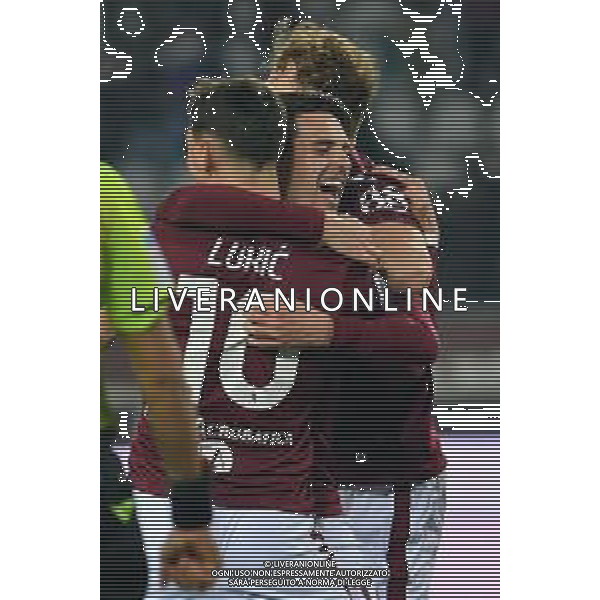 Torino 10.1.2022 Stadio Olimpico Grande Torino ©Alessandro Falzone/Agenzia Aldo Liverani Torino vs Fiorentina Serie A Tim 2021/2022 Nella foto : Esultanza gol di Josip Brekalo ©TVAF Falzone/AGENZIA ALDO LIVERANI SAS
