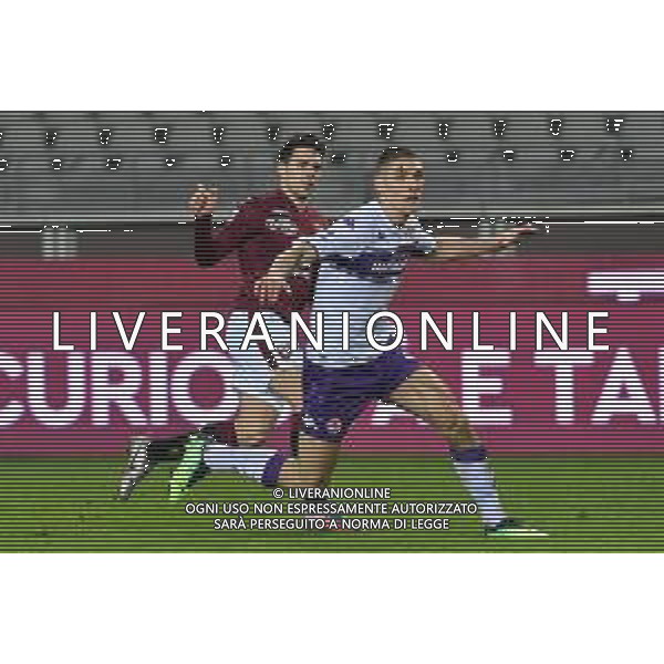 Torino 10.1.2022 Stadio Olimpico Grande Torino ©Alessandro Falzone/Agenzia Aldo Liverani Torino vs Fiorentina Serie A Tim 2021/2022 Nella foto : Gol di Josip Brekalo ©TVAF Falzone/AGENZIA ALDO LIVERANI SAS