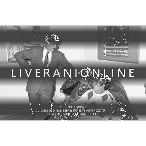 GIANCARLO GIANNINI ATTORE - RETROSPETTIVA nella foto con NANNI LOY nel Marzo 1985 ©Archivio/AGENZIA ALDO LIVERANI SAS