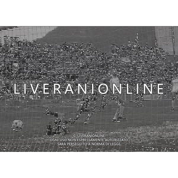 28-11-1983 COMO CAMPIONATO DI CALCIO SERIE B COMO CATANIA 1-0 NELLA FOTO GOAL COMO CALCIO AG ALDO LIVERANI SAS