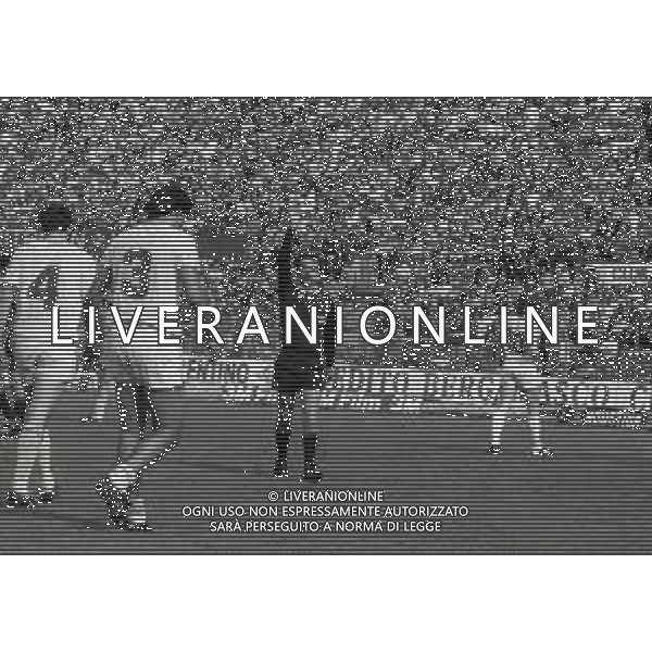 15-04-1984 BERGAMO CAMPIONATO DI CALCIO SERIE B ATALANTA -EMPOLI 1-0 NELLA FOTO ARBITRO ALBERTO BOSCHI AG ALDO LIVERANI SAS