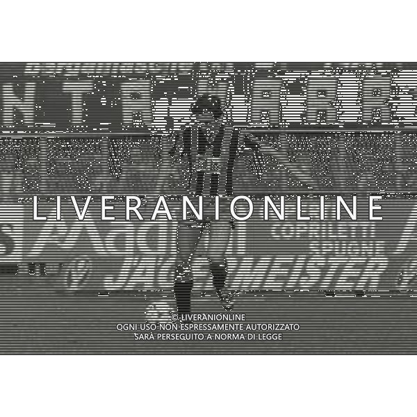 15-04-1984 BERGAMO CAMPIONATO DI CALCIO SERIE B ATALANTA -EMPOLI 1-0 NELLA FOTO MARINO MAGRIN AG ALDO LIVERANI SAS