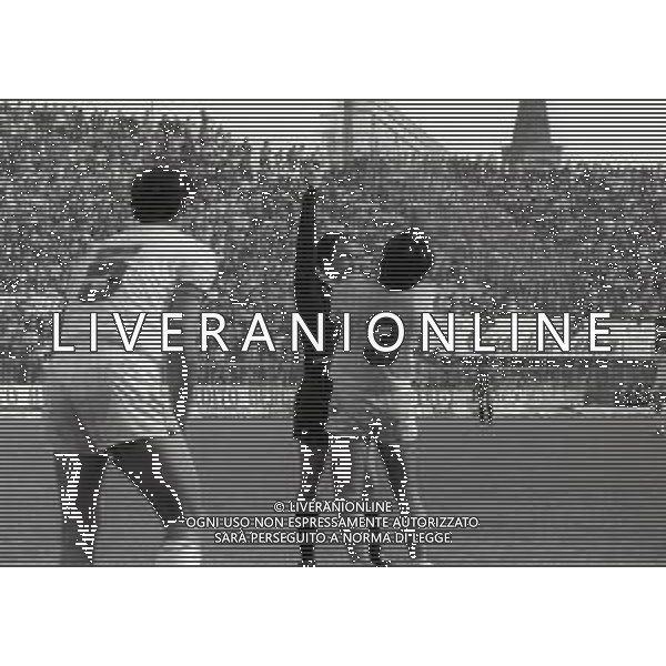 15-04-1984 BERGAMO CAMPIONATO DI CALCIO SERIE B ATALANTA -EMPOLI 1-0 NELLA FOTO ARBITRO ALBERTO BOSCHI AG ALDO LIVERANI SAS