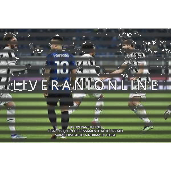 esultanza Juventus dopo il gol dell\'1 a 0 Weston Mc Kennie con giorgio chiellini Inter vs Juventus Finale Supercoppa Frecciarossa Milano 12-01-2022 Stadio Giuseppe Meazza - San Siro foto Roberto Garavaglia/ag. Aldo Liverani sas /AGENZIA ALDO LIVERANI SAS