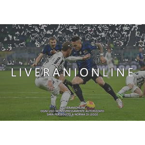 Milano 12.01.2022 Stadio Giuseppe Meazza ©Alessandro Falzone/Agenzia Aldo Liverani Inter vs Juventus Supercoppa Frecciarossa Nella foto : LAUTARO MARTINEZ-RUGANI DANIELE ©FALZONE/AGENZIA ALDO LIVERANI SAS